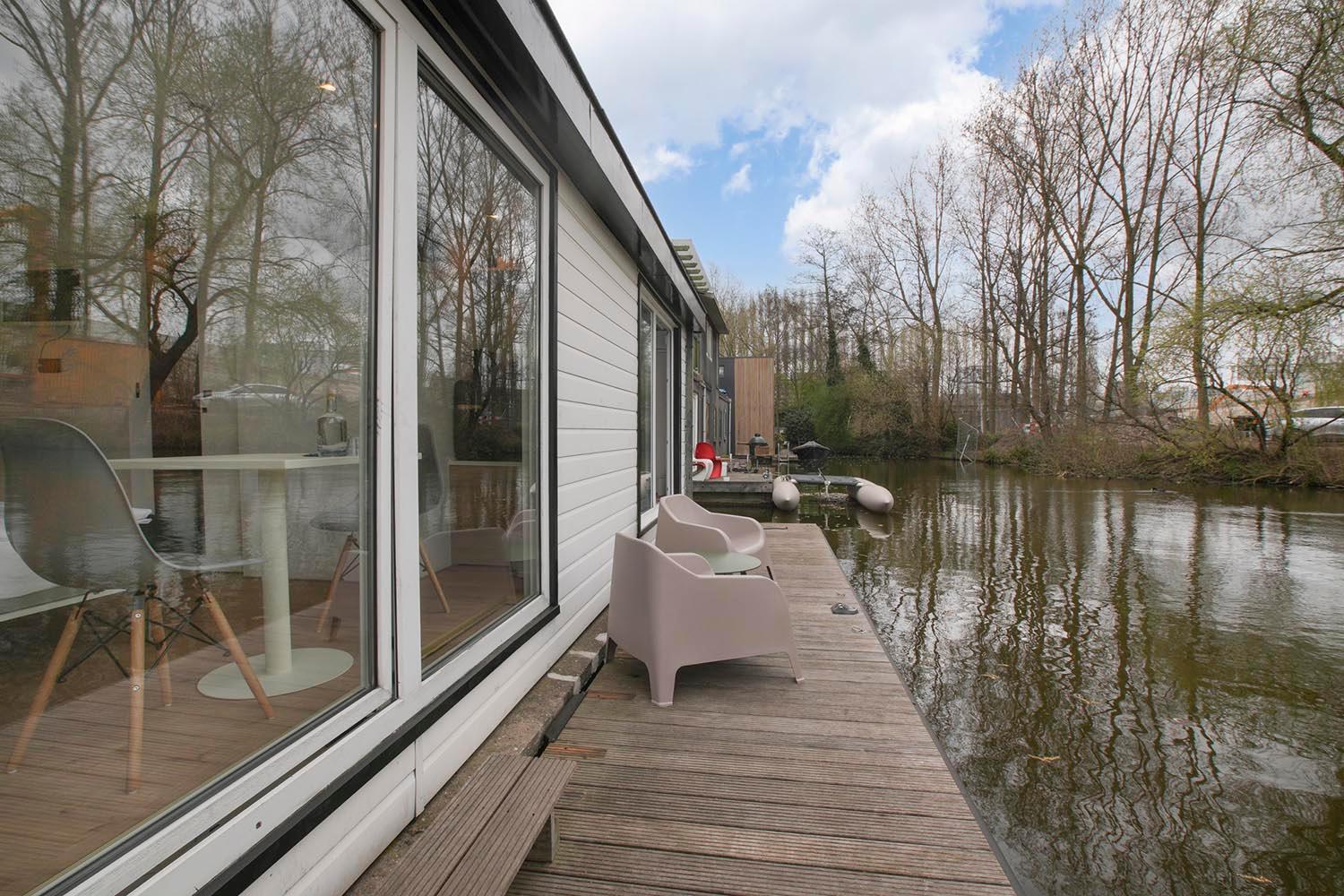 Houseboat The New Lake - Nieuwe Meer Amsterdam Zewnętrze zdjęcie